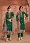 Pallavi Vol 2 By Suryajyoti Designer Jaam Satin Printed Dress Material Wholesale Online
